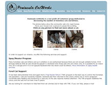 Tablet Screenshot of peninsulacatworks.org